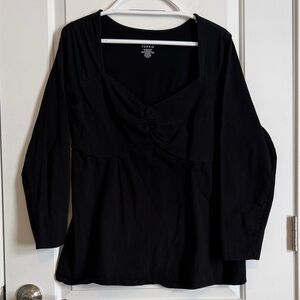 Torrid Black Long Sleeve Women's Top